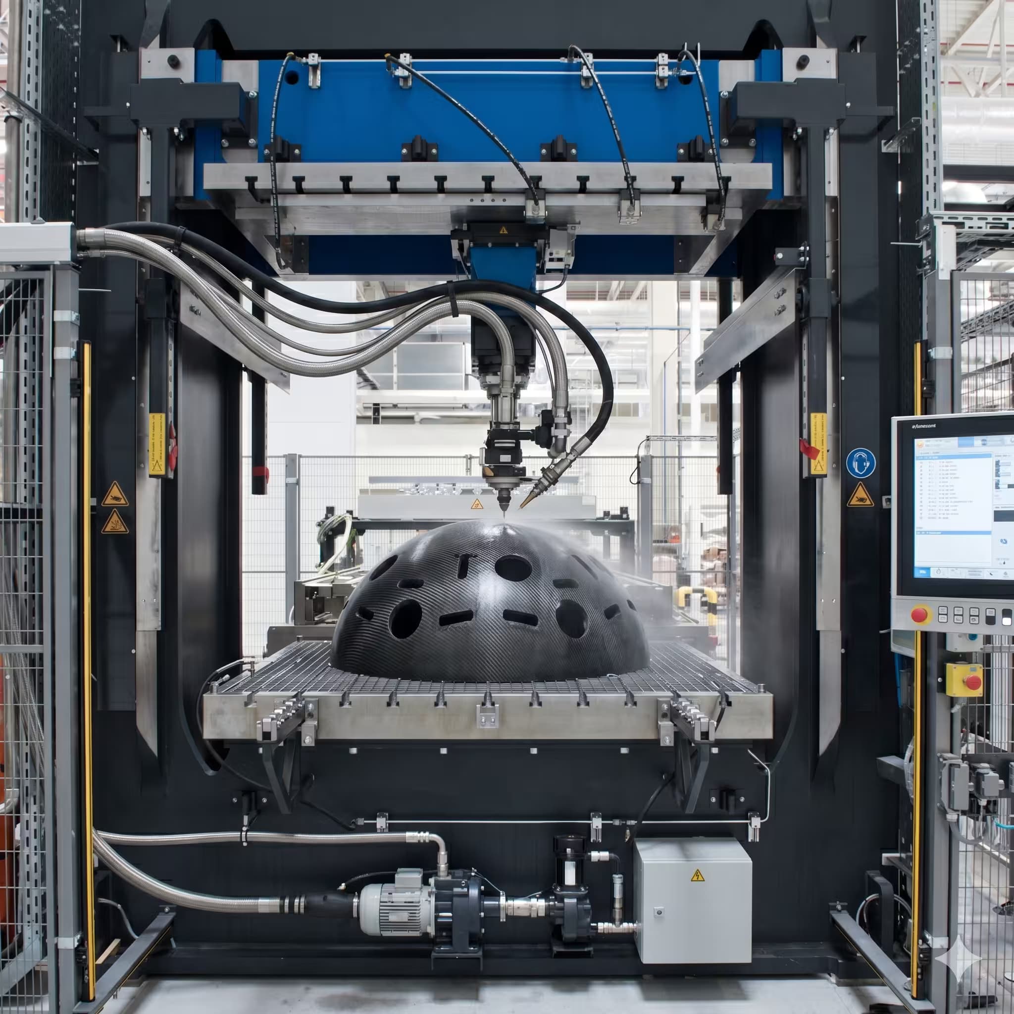 Thermal press / production cell