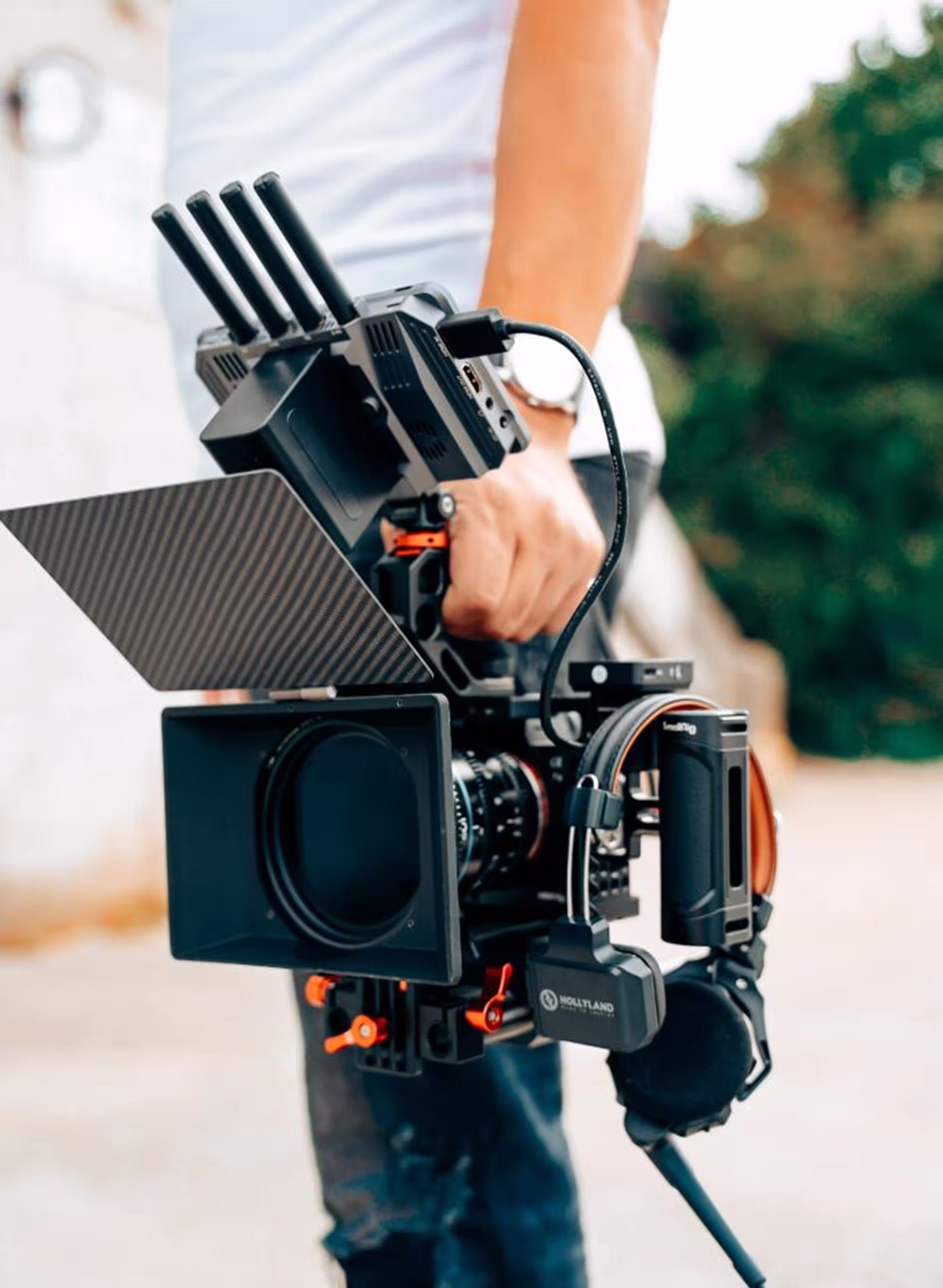 Camera showing composites